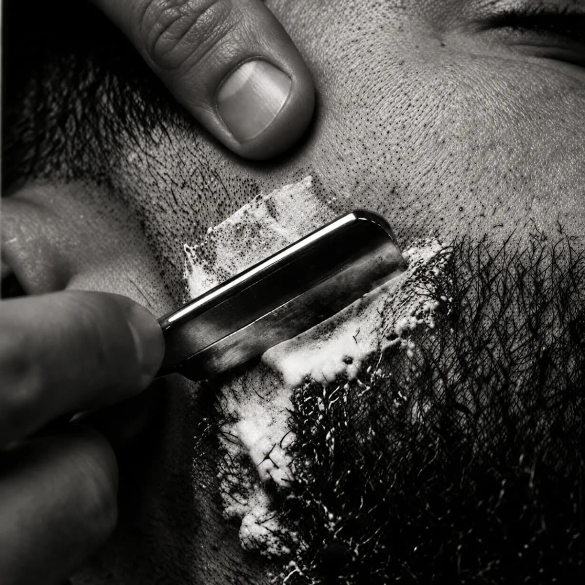 navaja, barba
